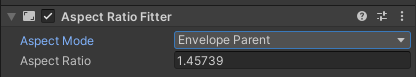 Aspect Ratio Fitter