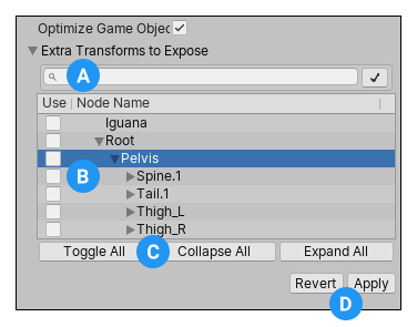 Extra Transforms to Expose