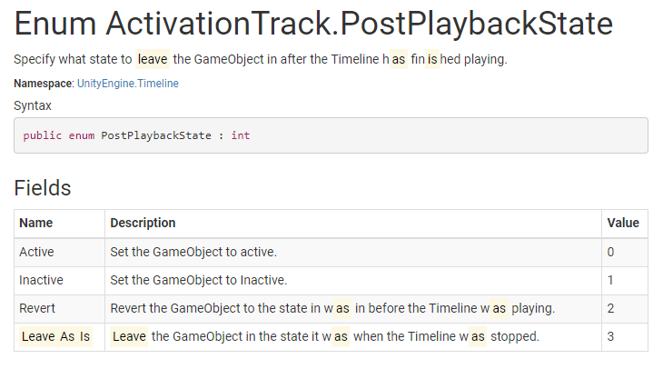 PostPlaybackState