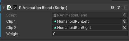P Animation Blend