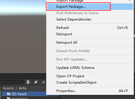 Export Package