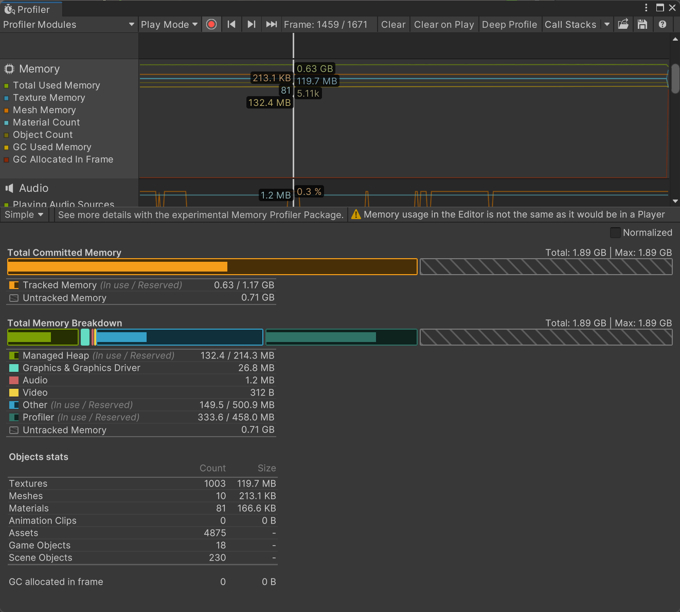 2021.3版Profiler
