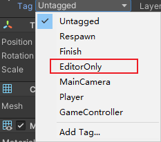 EditorOnly标签